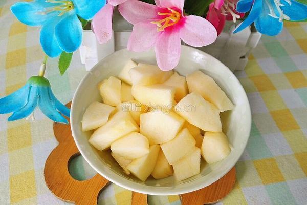 赤小豆苹果糯米粥的做法图解4