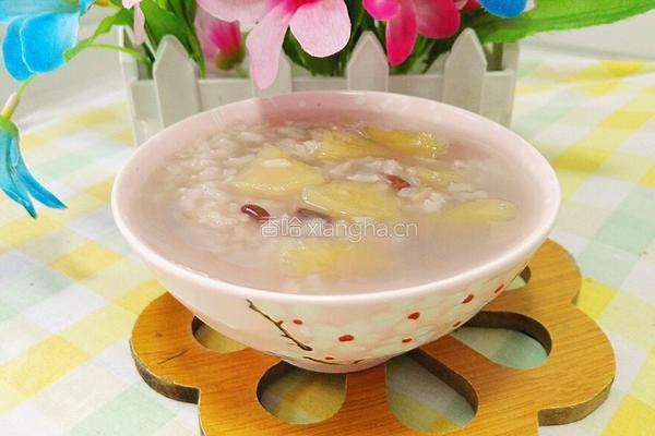 赤小豆苹果糯米粥的做法图解8