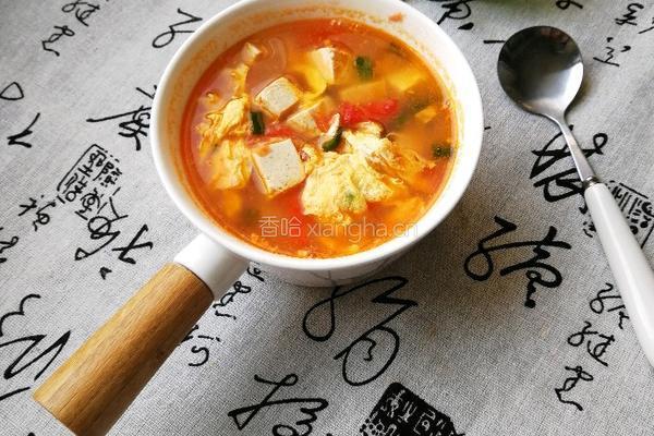 西红柿豆腐汤的做法图解19