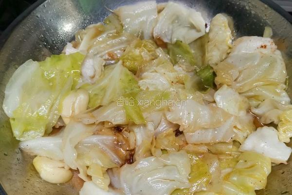 手撕莲白的做法图解3