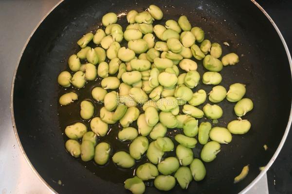 豆瓣炒蒜蛋的做法图解11