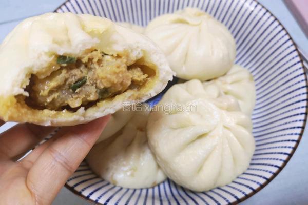 葱香鲜肉包子的做法图解9