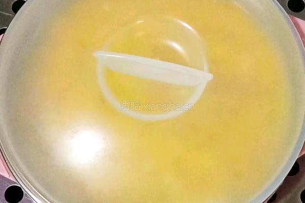 虾仁米饭鸡蛋羹 (宝宝辅食）的做法图解14