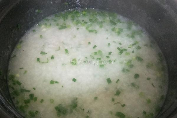 白米虾仁粥的做法图解5
