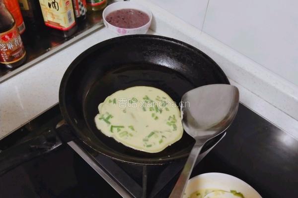香葱煎饼的做法图解4