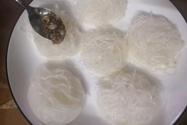 粉丝蒸扇贝的做法图解8