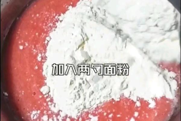 番茄火腿卷饼的做法图解3