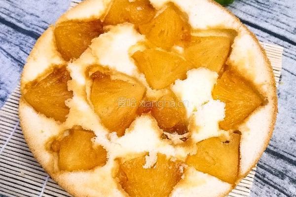 菠萝翻转蛋糕的做法图解25