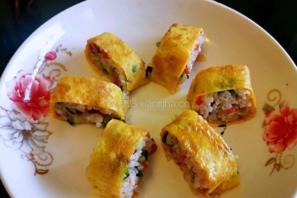 蛋包饭的做法图解12
