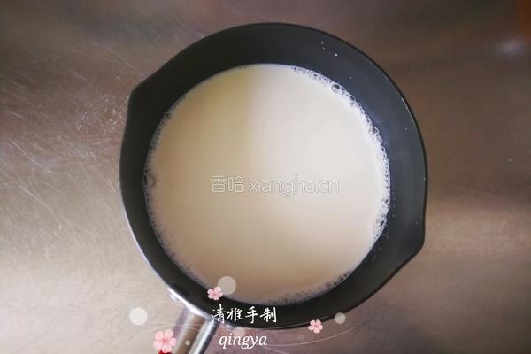 黄金脆皮烤鲜奶的做法图解2
