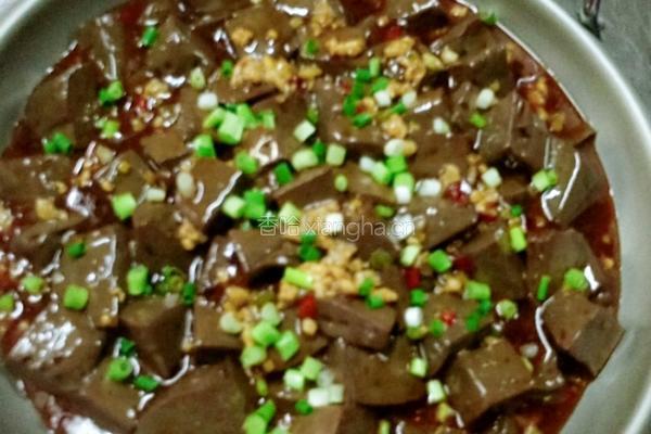 麻婆羊血的做法图解9