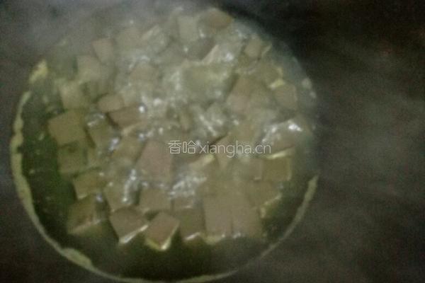 麻婆羊血的做法图解4