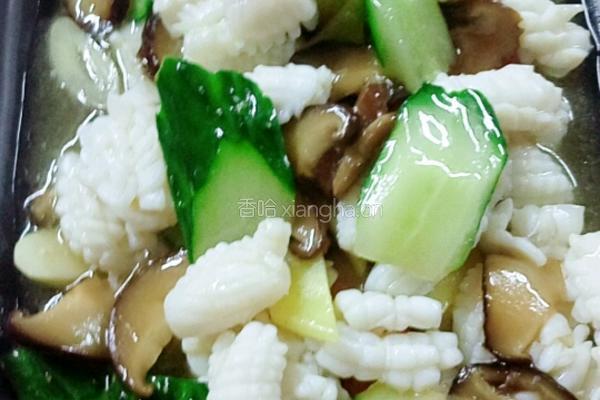 清爽小炒鲜鱿