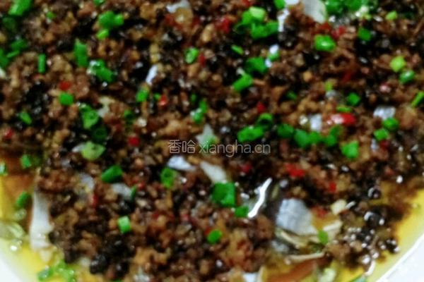 豆豉酱蒸秋刀鱼的做法图解7