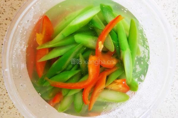 芦笋炒虾仁(减脂餐）的做法图解7
