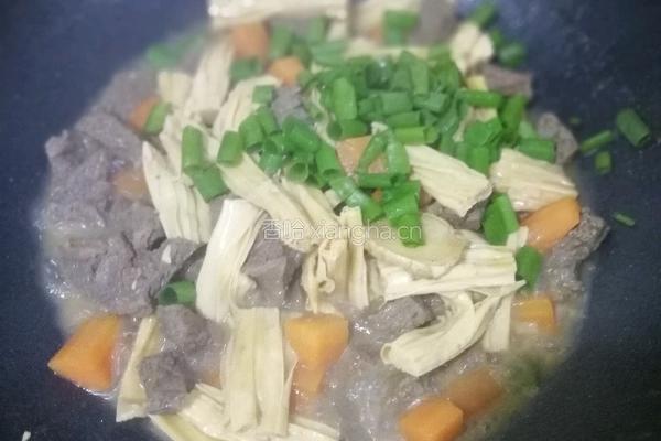 牛肉腐竹煲的做法图解14