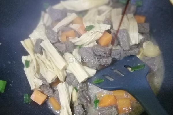 牛肉腐竹煲的做法图解15