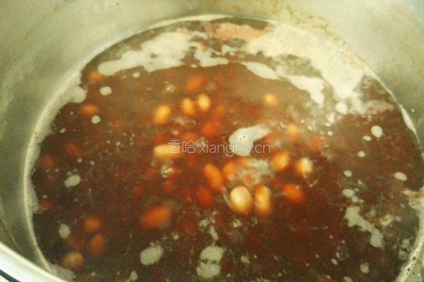 白萝卜花生牛肉丸子汤的做法图解3