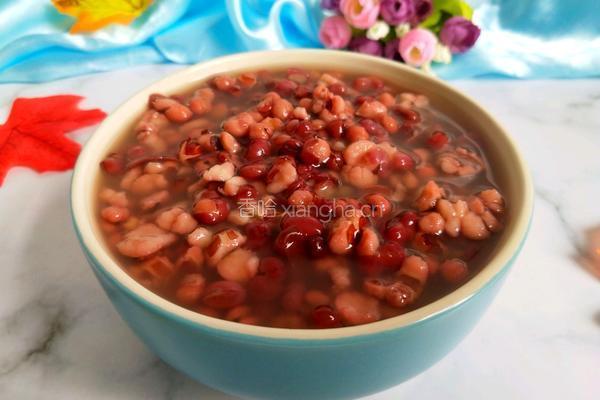 红豆薏仁芡实粥的做法图解7