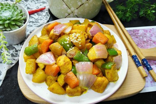 咖喱土豆鸡丁的做法图解10