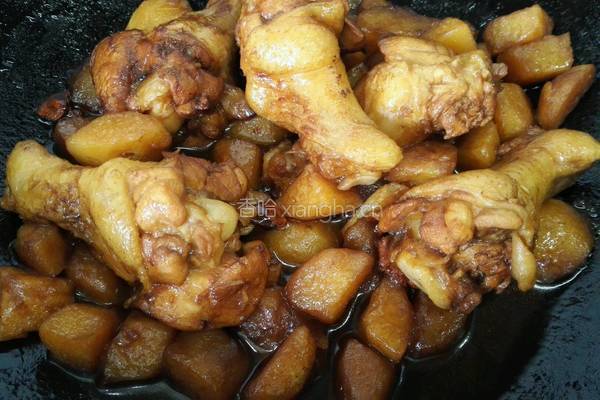 红烧土豆鸡翅根的做法图解9