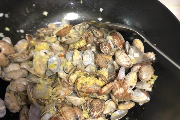 蒜蓉花甲的做法图解4