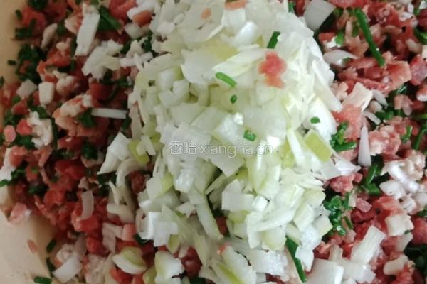 羊肉沙葱饺子的做法图解4
