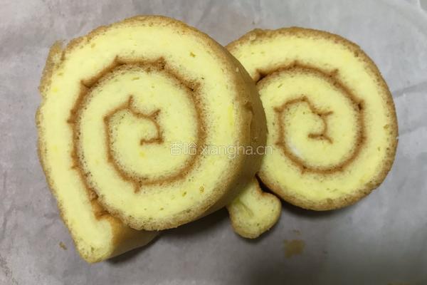 原味鸡蛋糕卷(小四卷)的做法图解19