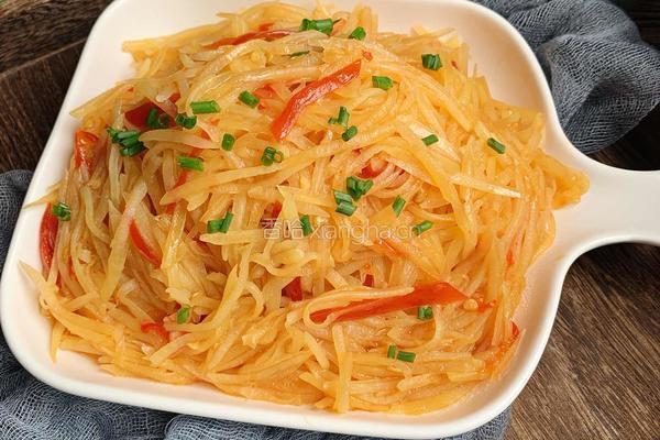 酸辣土豆丝的做法图解7