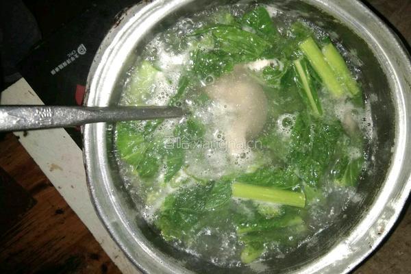 芥菜瘦肉汤的做法图解5