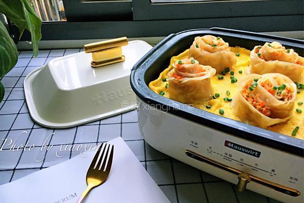 抱蛋玫瑰花饺