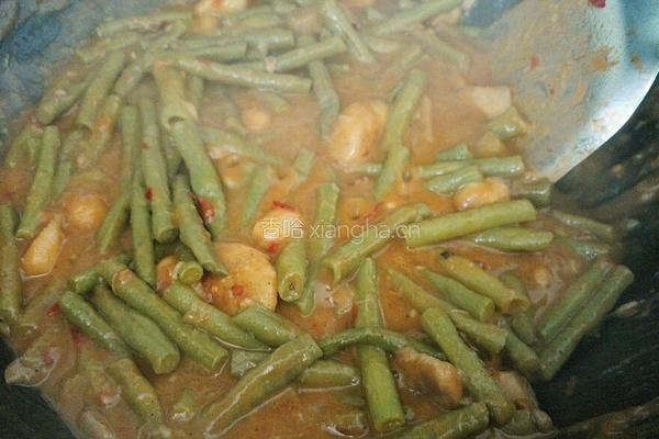 芋头烧豆角的做法图解16