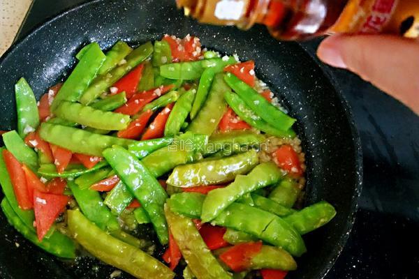 蒜泥荷兰豆的做法图解13