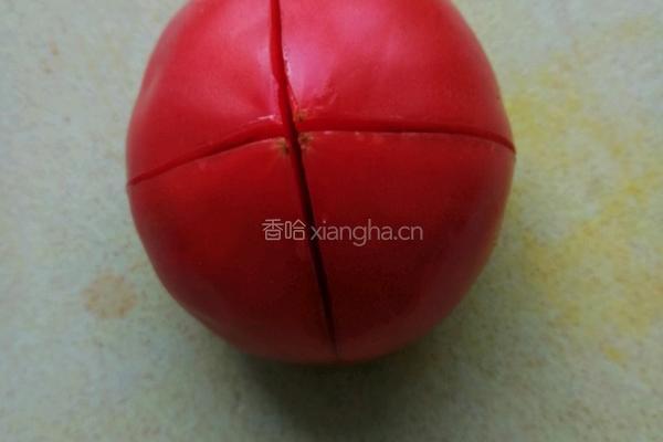 一颗蕃茄焖饭的做法图解2