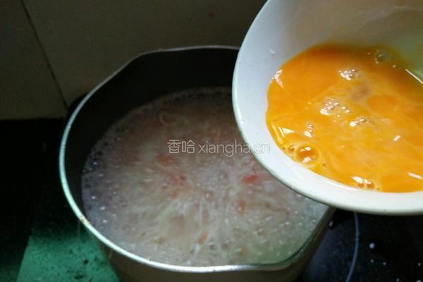 西红柿鸡蛋面线的做法图解9