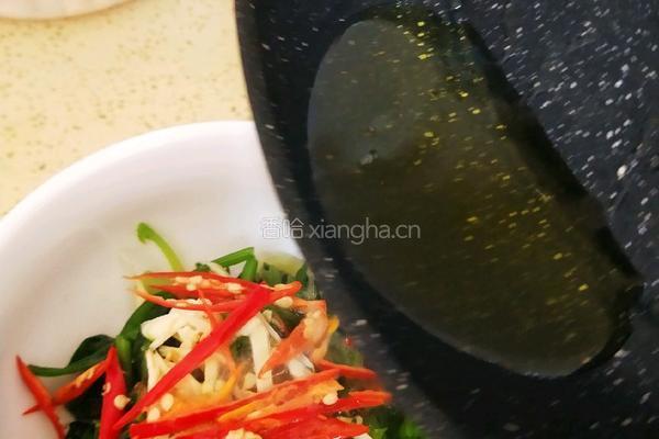 菠菜拌花生的做法图解13