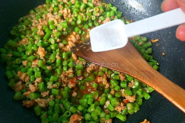 豆角炒肉沫的做法图解15