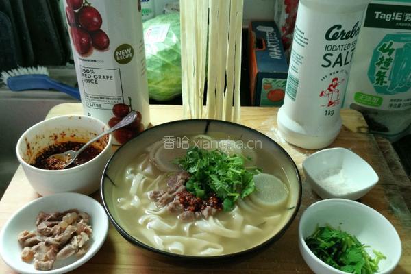 清汤牛肉面的做法图解12