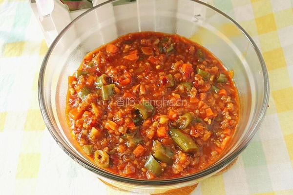 自制牛肉杂酱长寿面的做法图解18