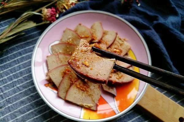 蒜泥猪肝的做法图解8