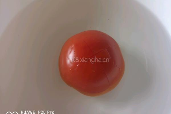 西红柿鸡蛋打卤面的做法图解2