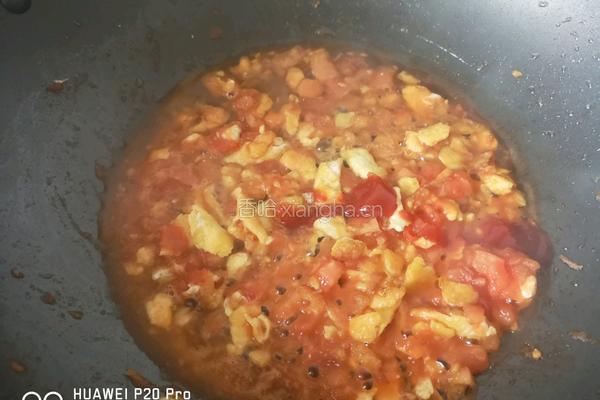 西红柿鸡蛋打卤面的做法图解8