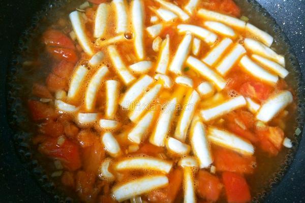 夏日轻食茄汁菌菇豆腐汤的做法图解12