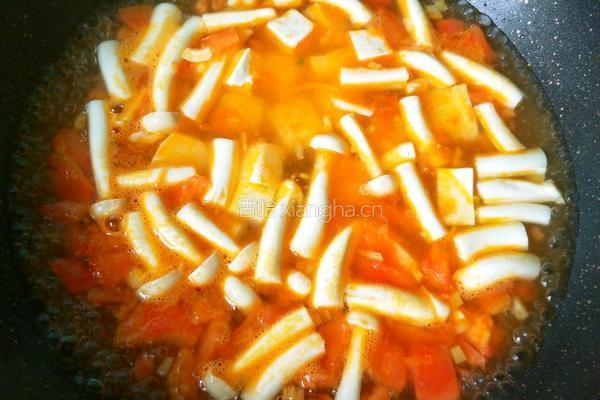 夏日轻食茄汁菌菇豆腐汤的做法图解13