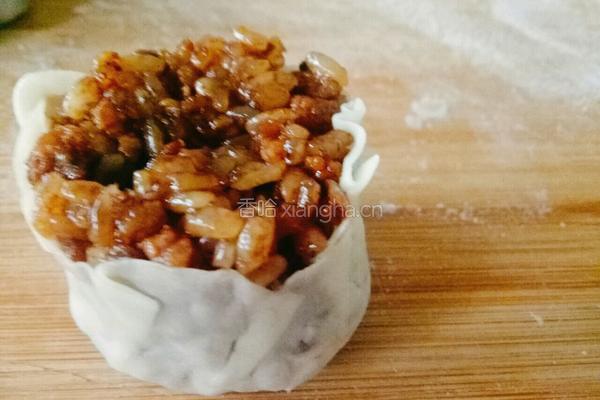 肉末糯米烧麦的做法图解20
