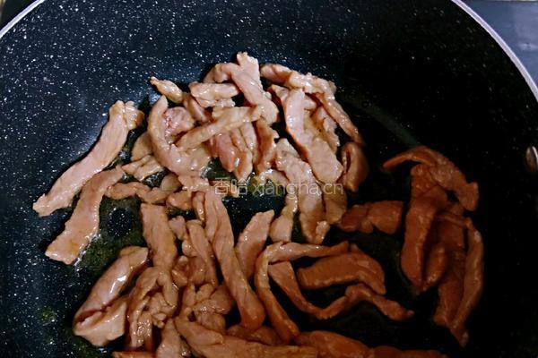 芹菜炒肉丝的做法图解12