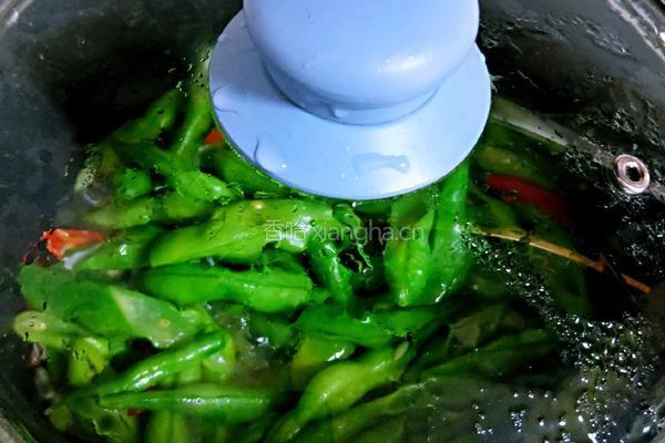 豆角炒肉丝的做法图解18