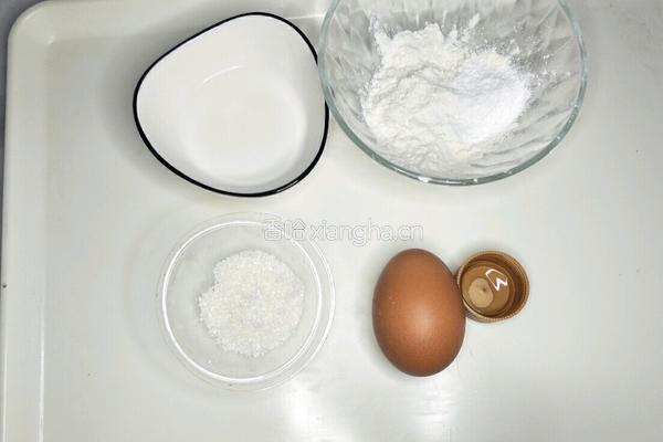 心形舒芙蕾松饼的做法图解1