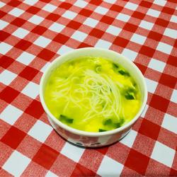 妈妈的味道，葱花鸡蛋银丝面的做法[图]
