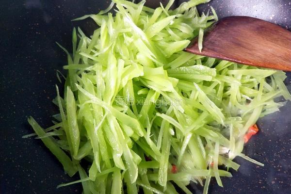 夏日清爽轻食#脆爽莴苣丝的做法图解7
